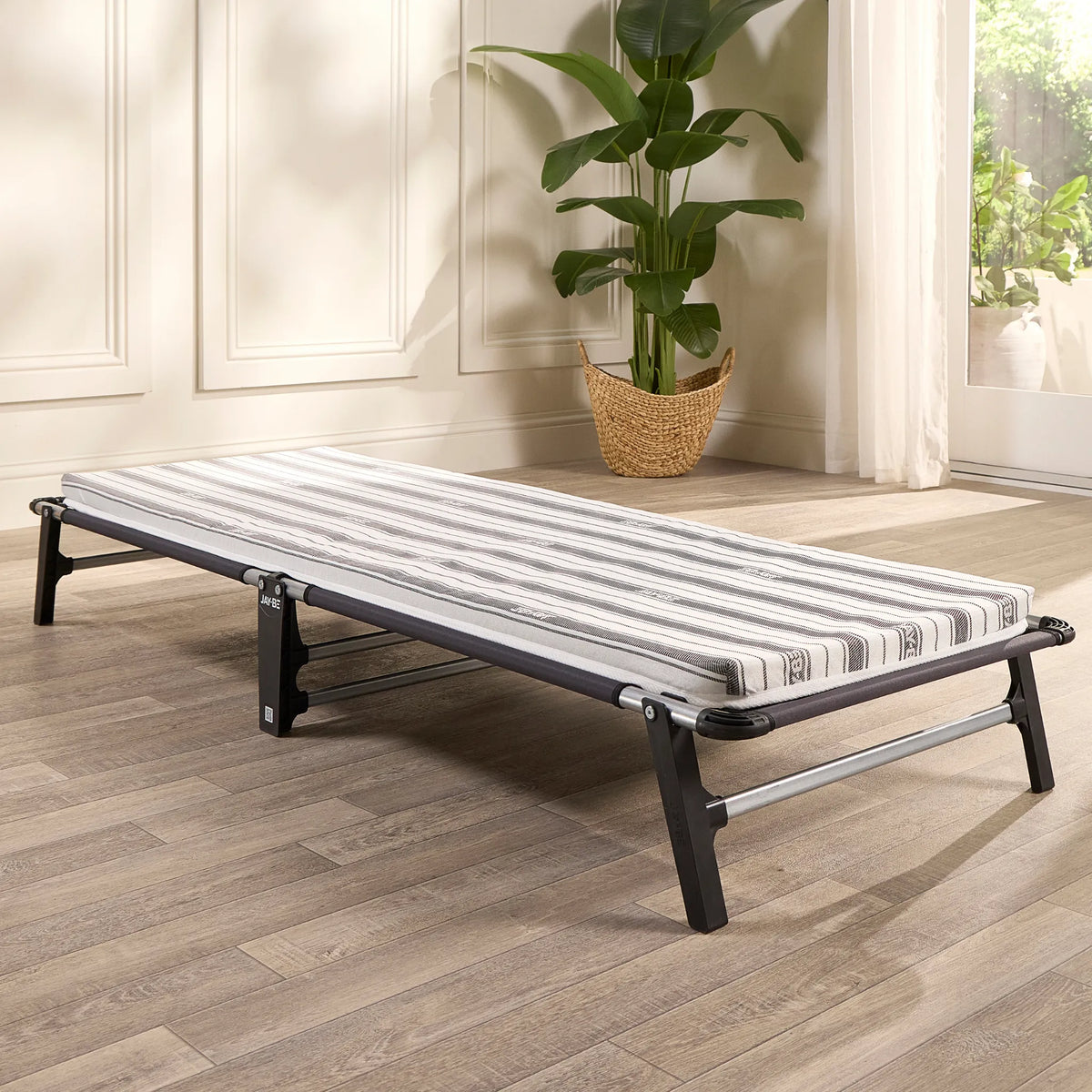 Mobile Folding Bed with Comfort Mattress full view