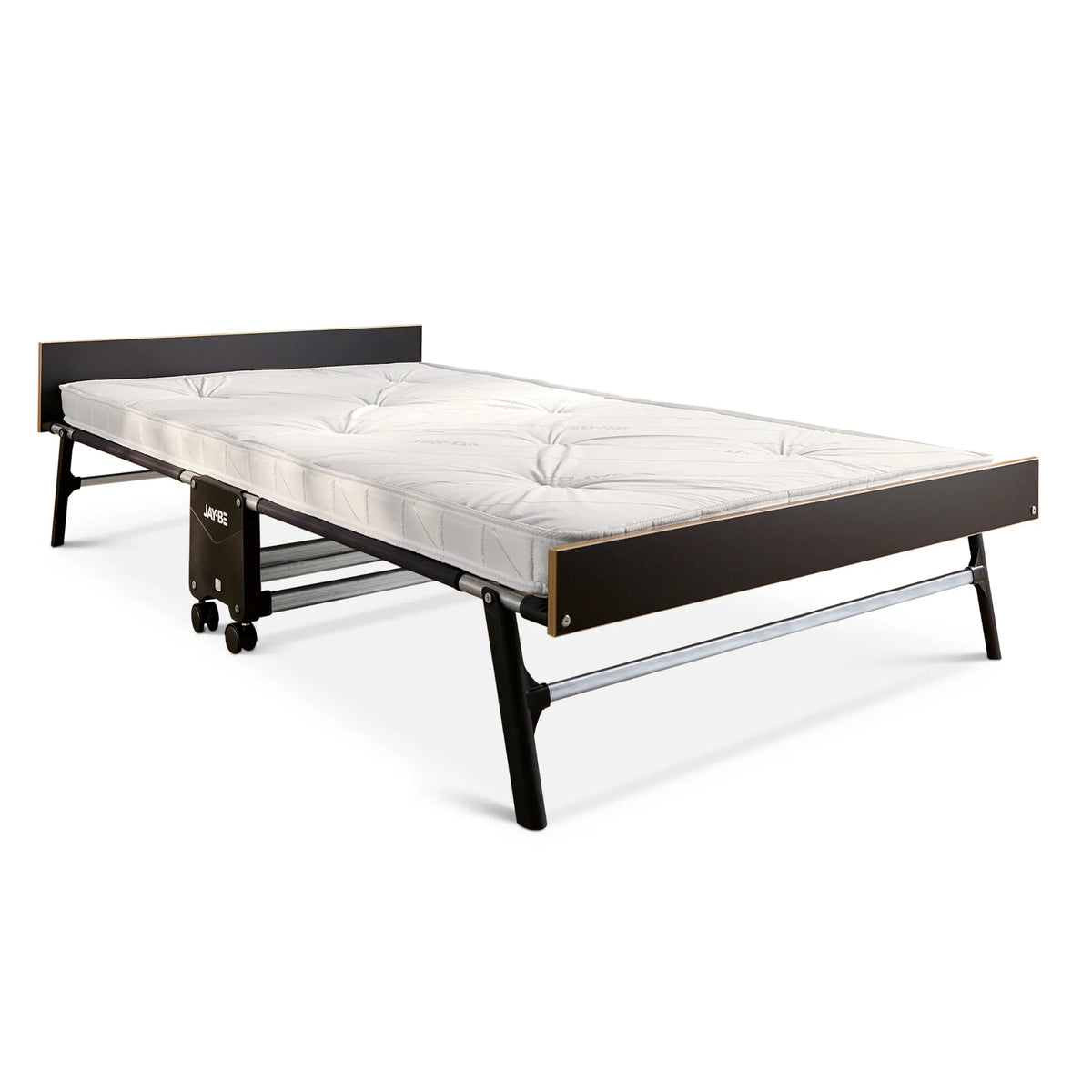 Grand Folding Bed with Pocket Sprung Mattress – studio shot, front three-quarter view