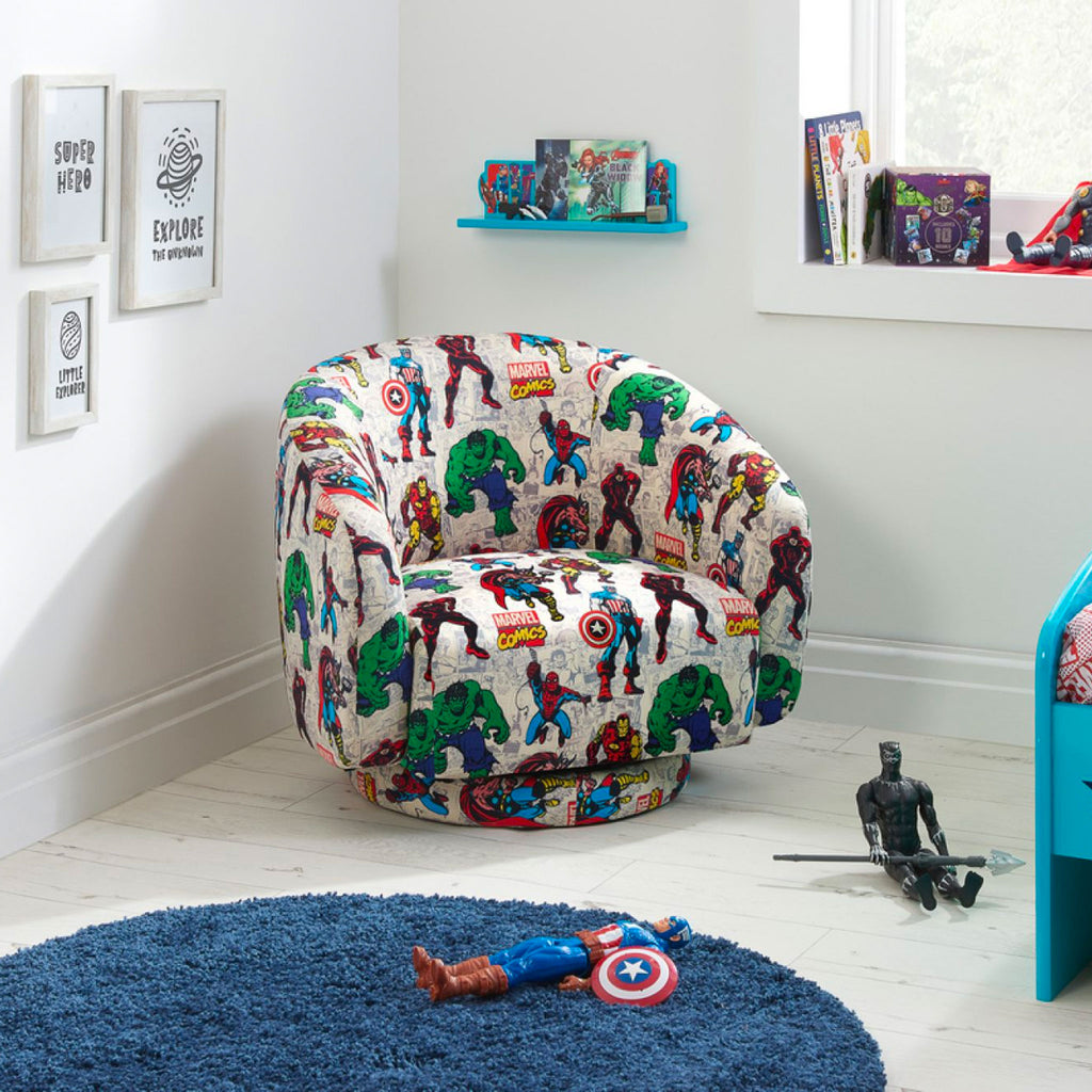 Avengers Marvel Accent Swivel Chair