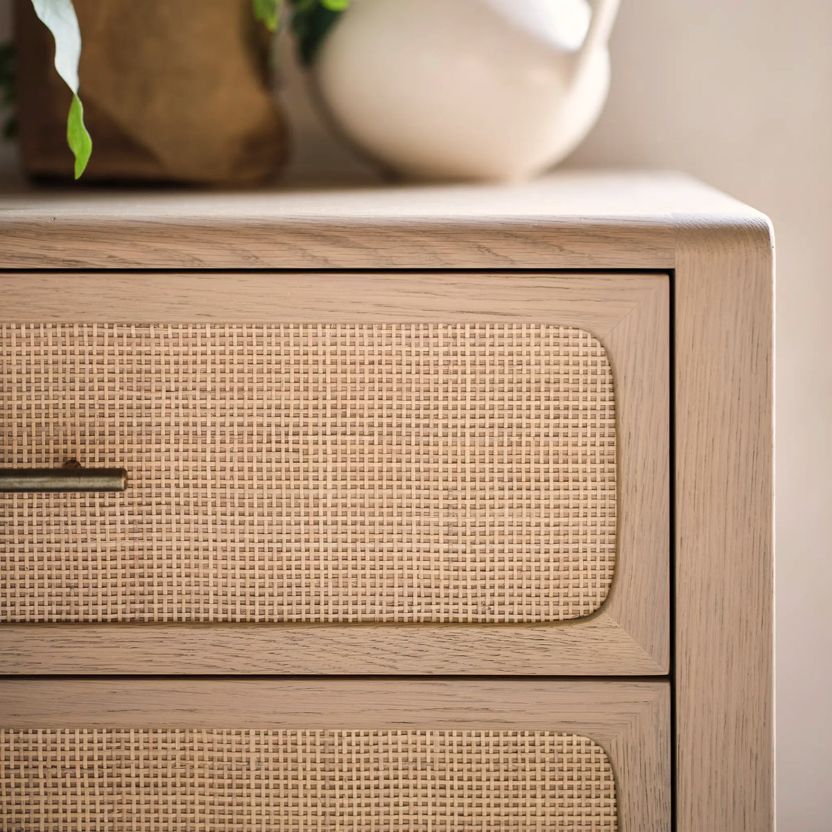 Casera Oak 6 Drawer Chest
