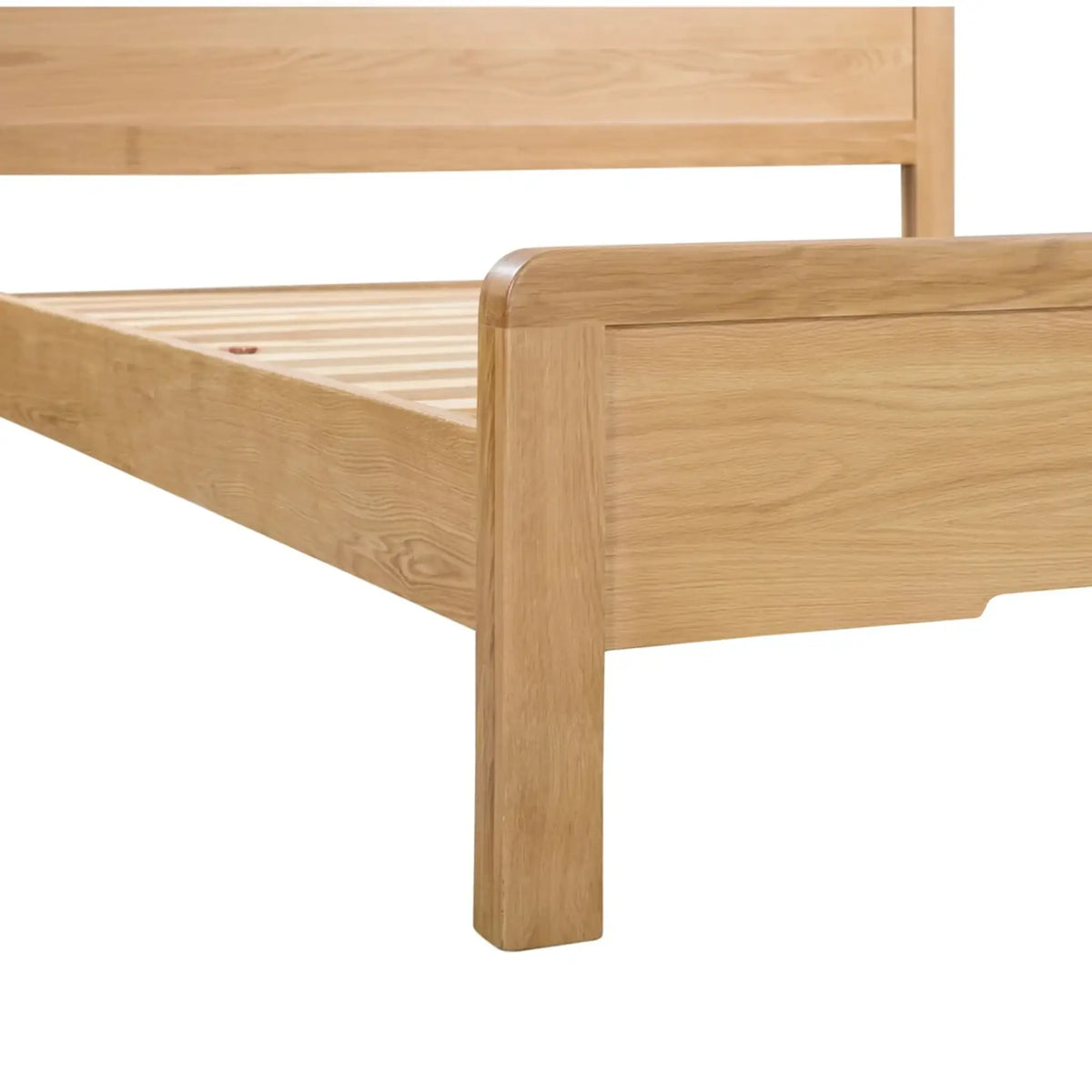 Curve Oak Bed