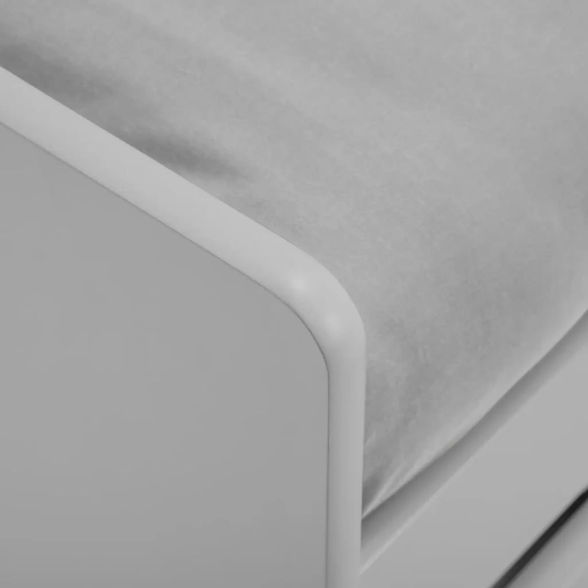 Elba Grey Wooden Guest Bed
