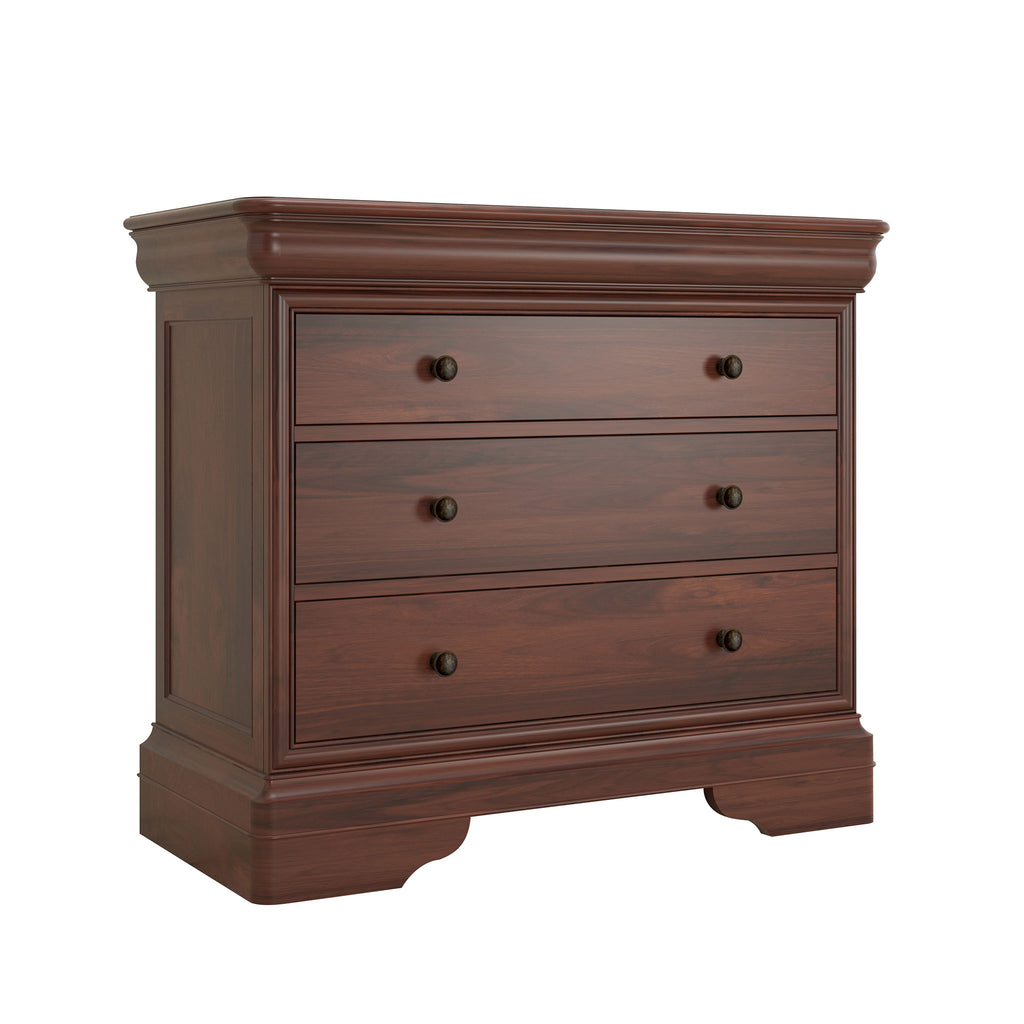 Antoinette Wide 3 Drawer Chest Front
