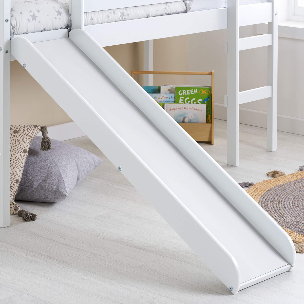 Frankie Midi Sleeper With Slide White