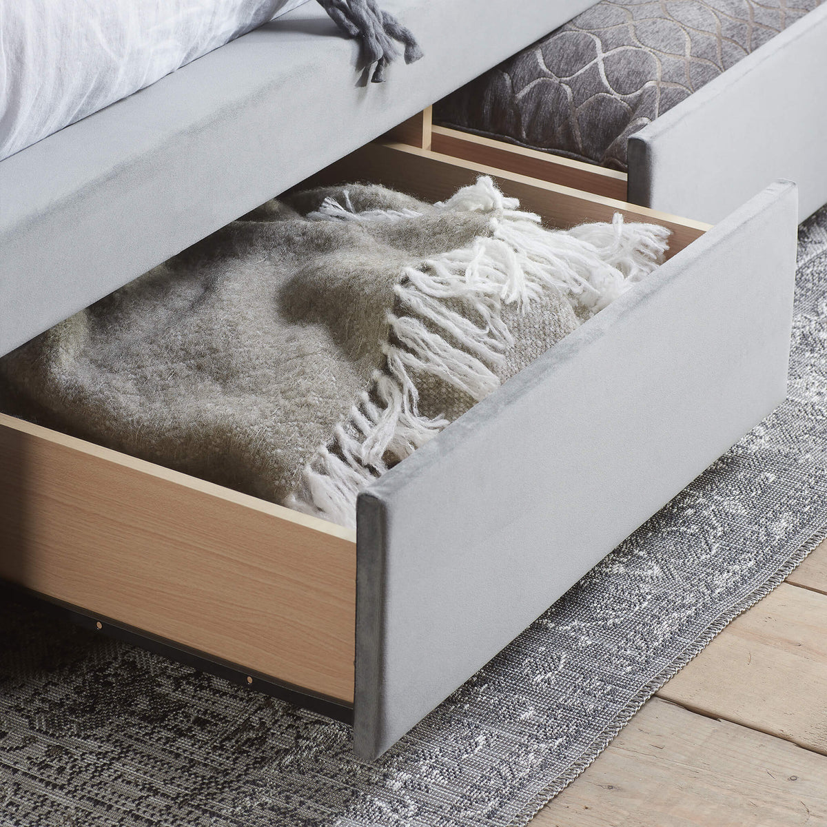 Hope Grey Bed