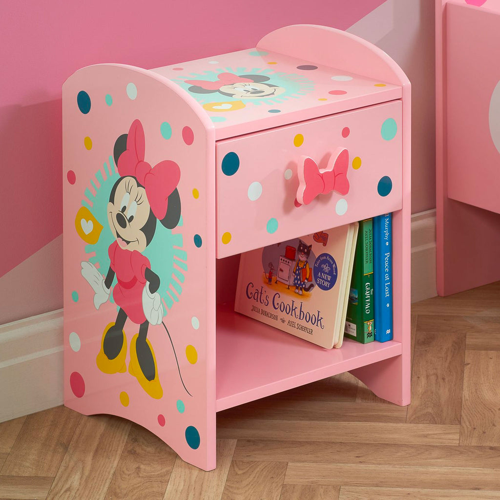 minnie mouse bedside table