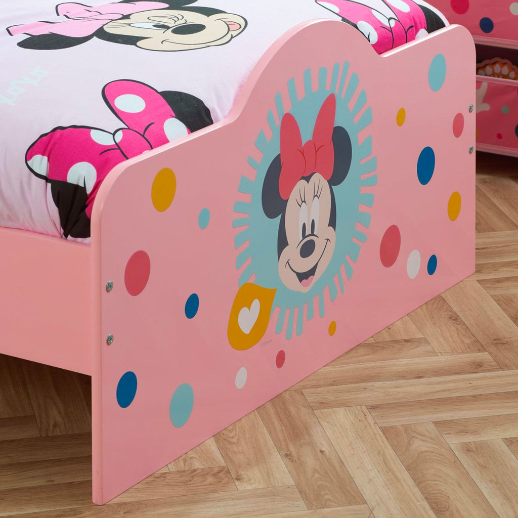 minnie mouse single bed footend