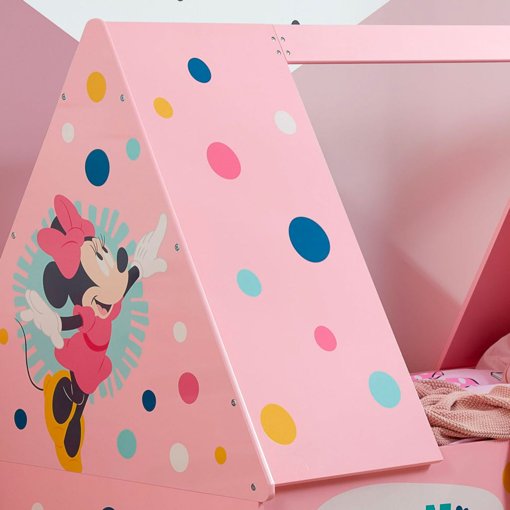 minnie mouse single tent bed roof
