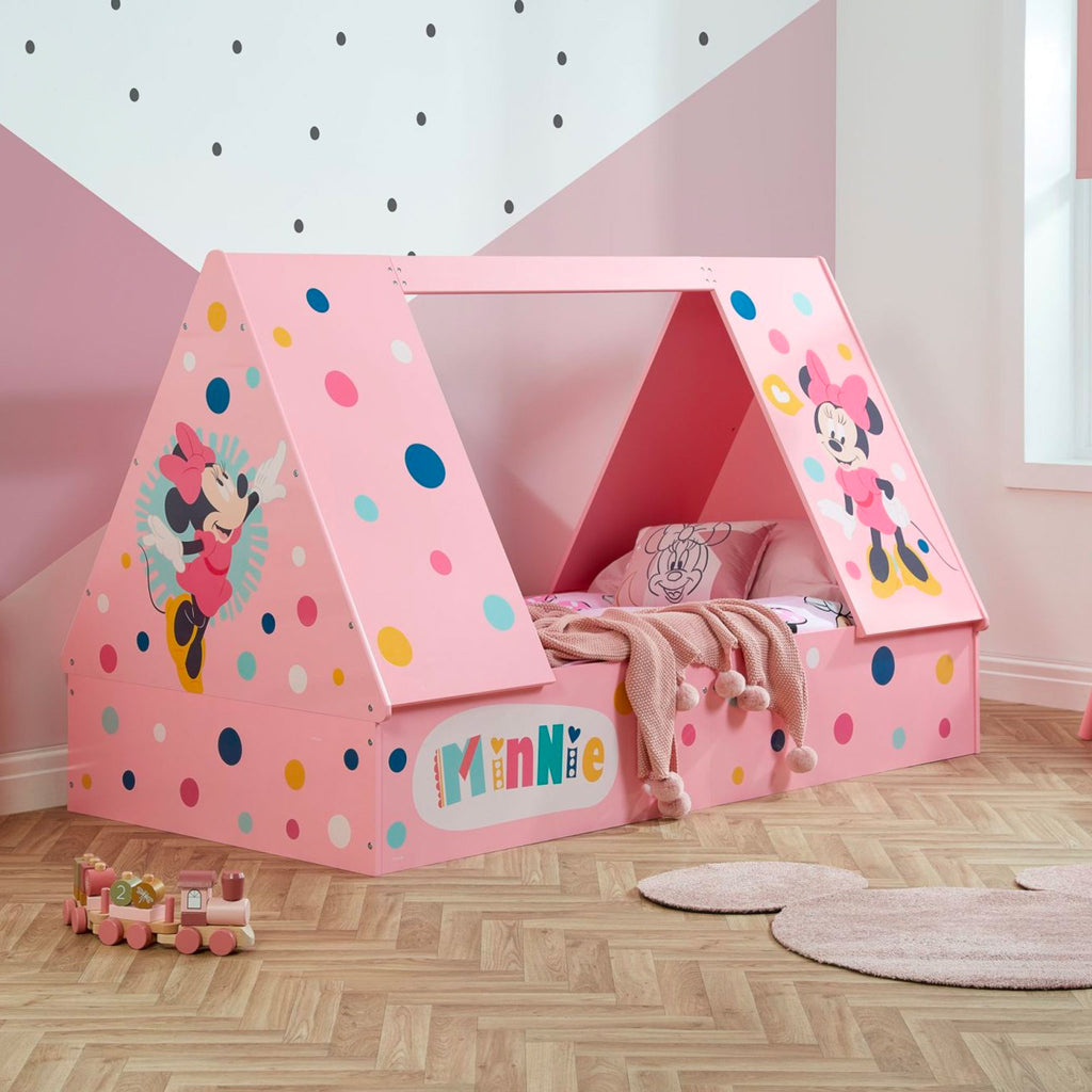 minnie mouse single tent bed