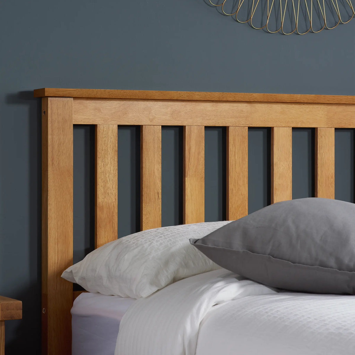 Phoenix Oak Wooden Ottoman Bed Frame