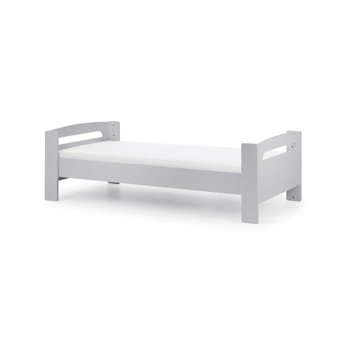 Pluto Grey Wooden Mid Sleeper Bed