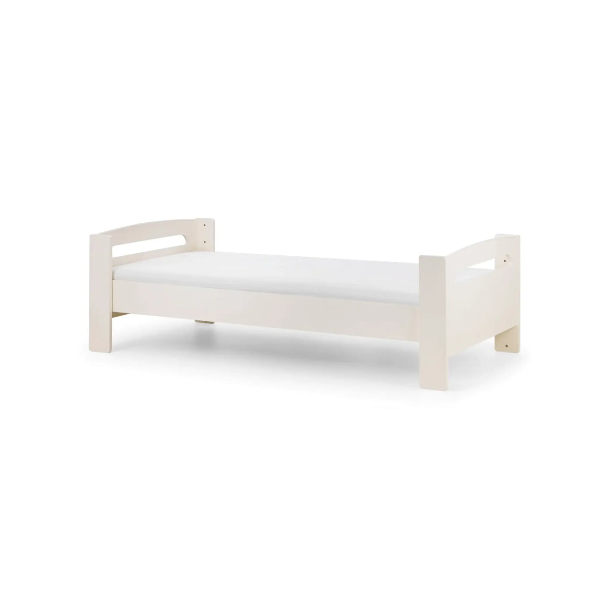 Pluto Cream Wooden Mid Sleeper Bed