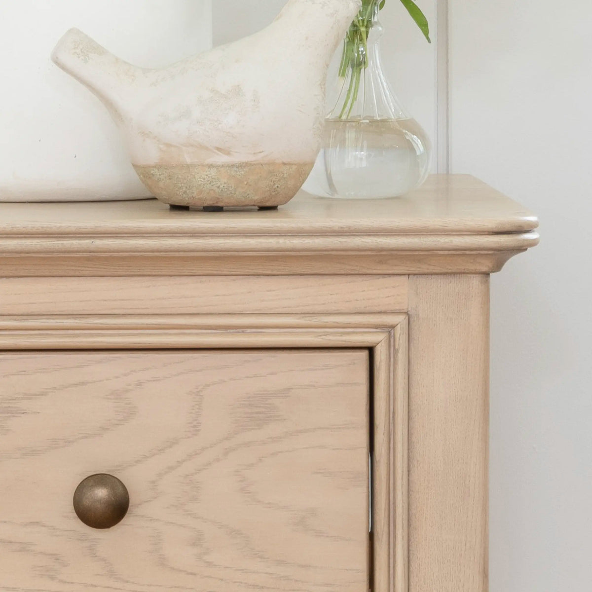 Toulon Oak 1-Drawer Bedside Table