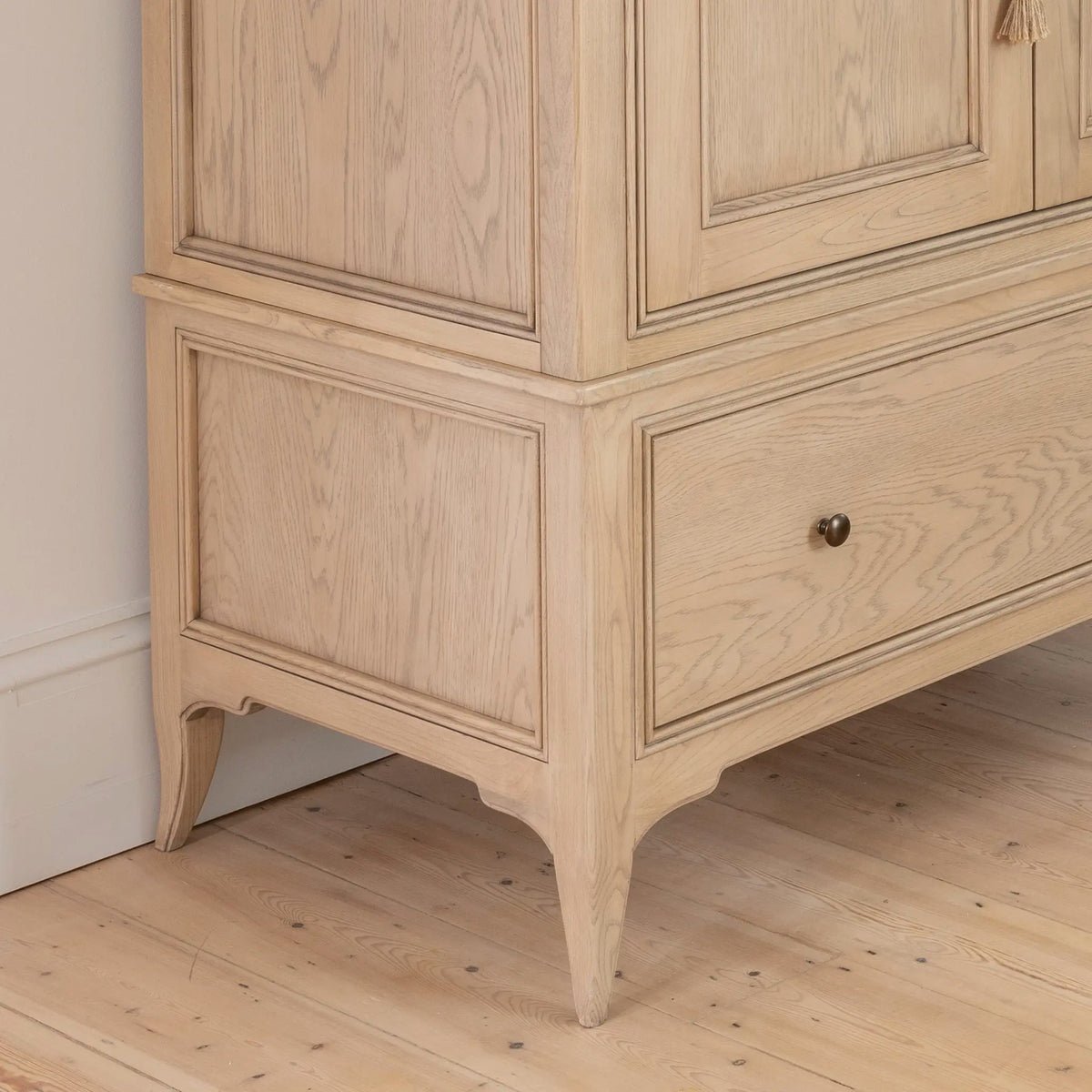 Toulon Oak 2-Door Combination Wardrobe