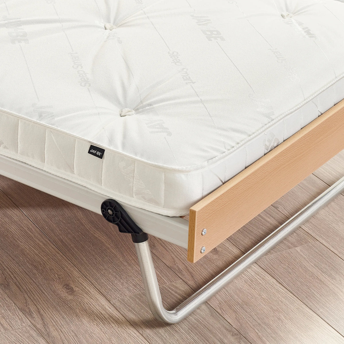 J-Bed with Pocket Sprung Mattress – base detail close-up