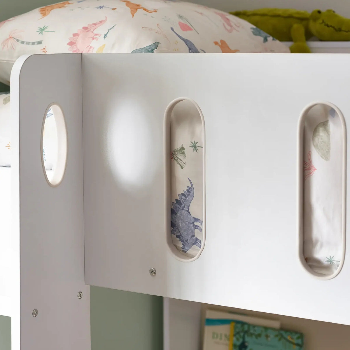 Vision White Wooden Bunk Bed