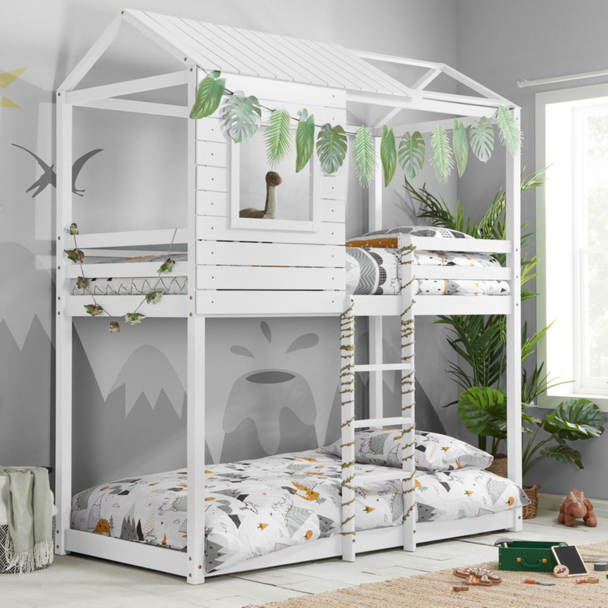 Adventure Bunk Bed White