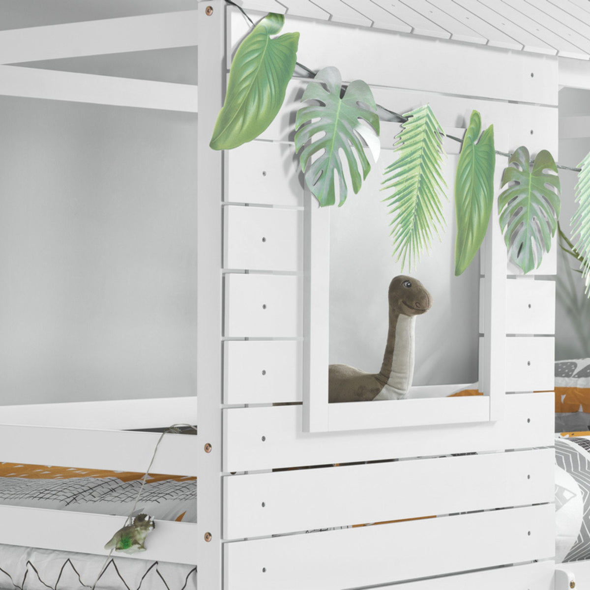 Adventure Bunk Bed White Details