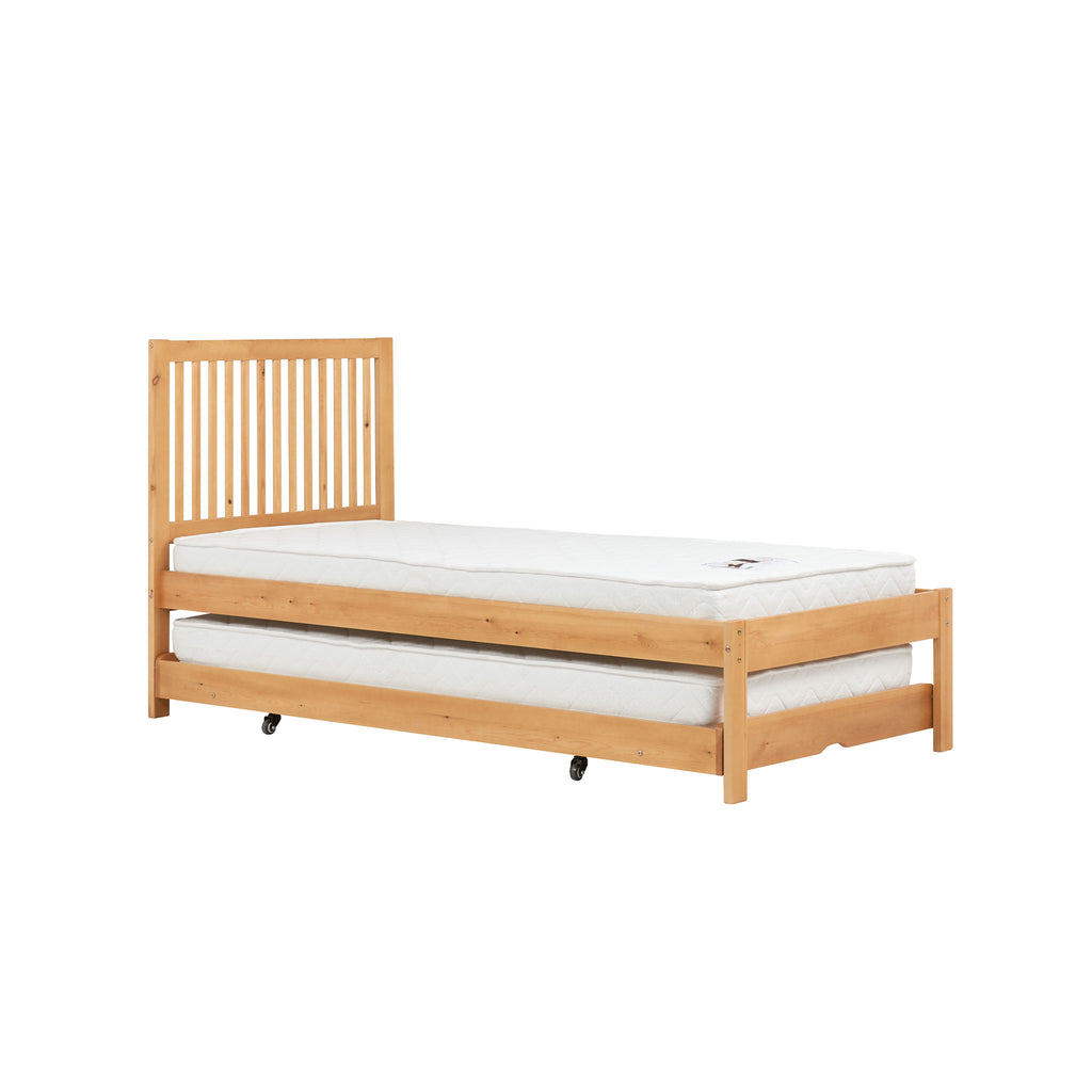 Buxton Honey Pine Guest Bed Side