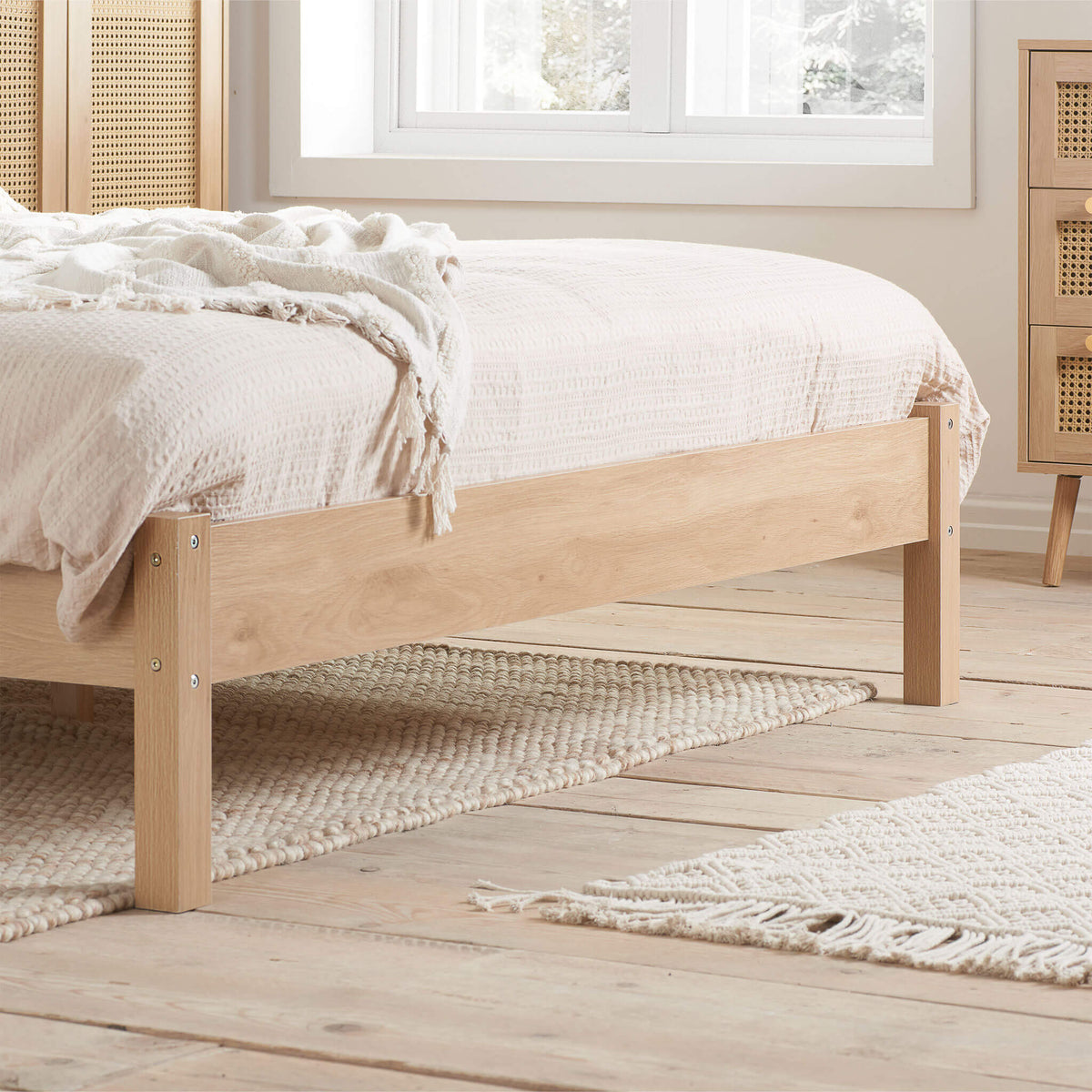 Croxley Bed Oak Footend