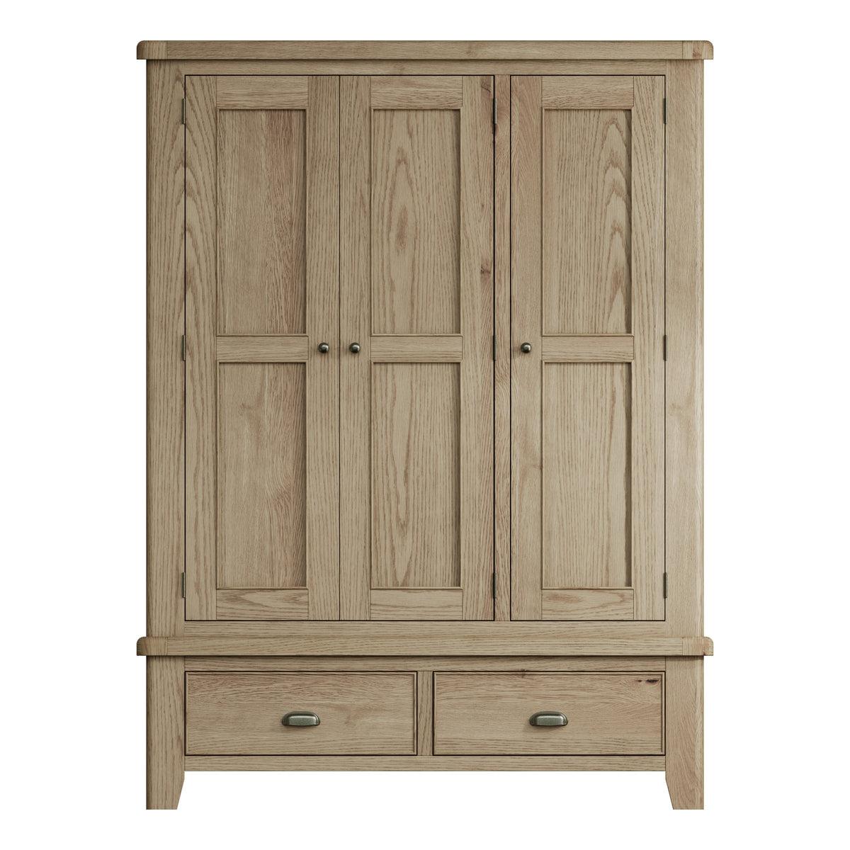 oak wardrobe front