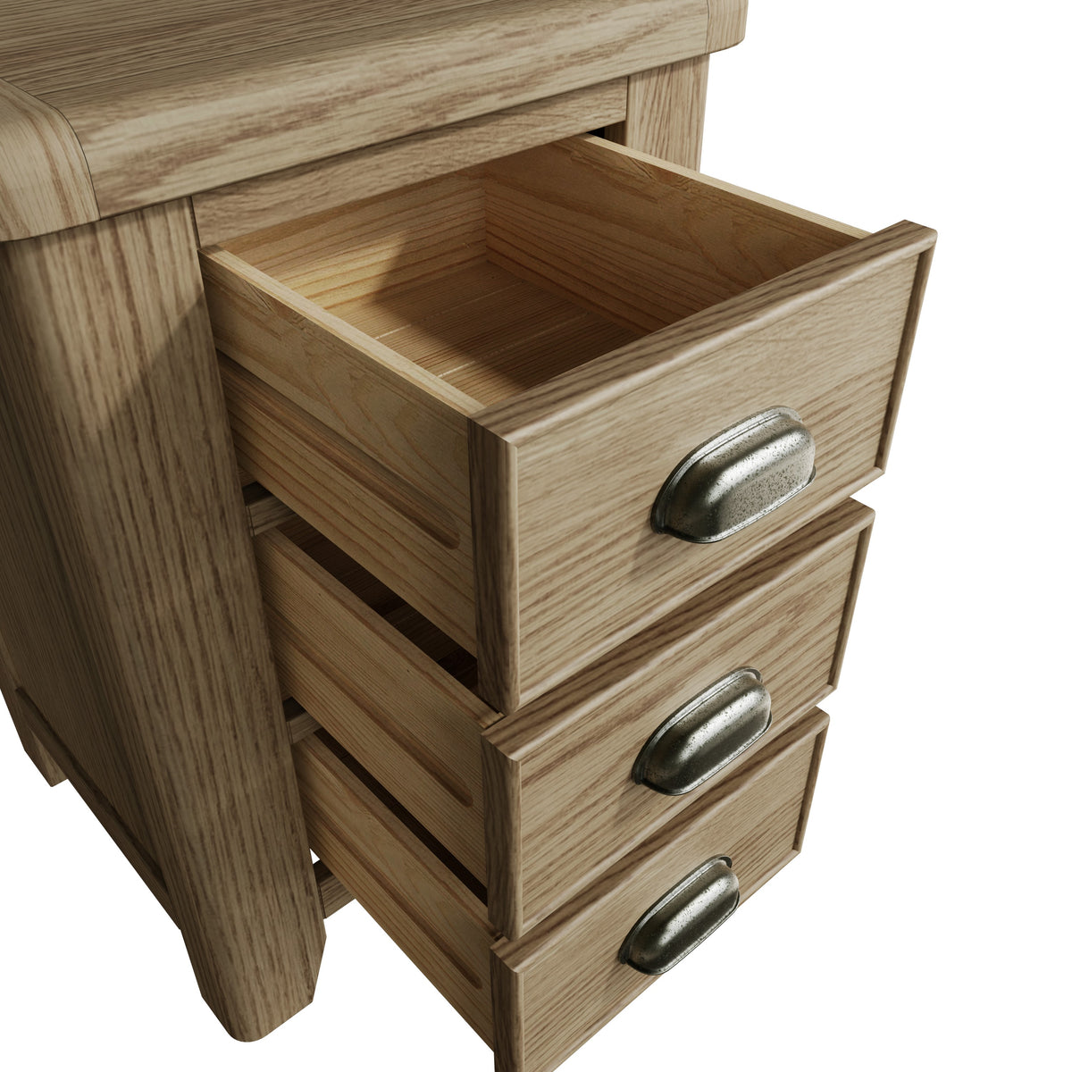 Hatton Oak Large Bedside Cabinet