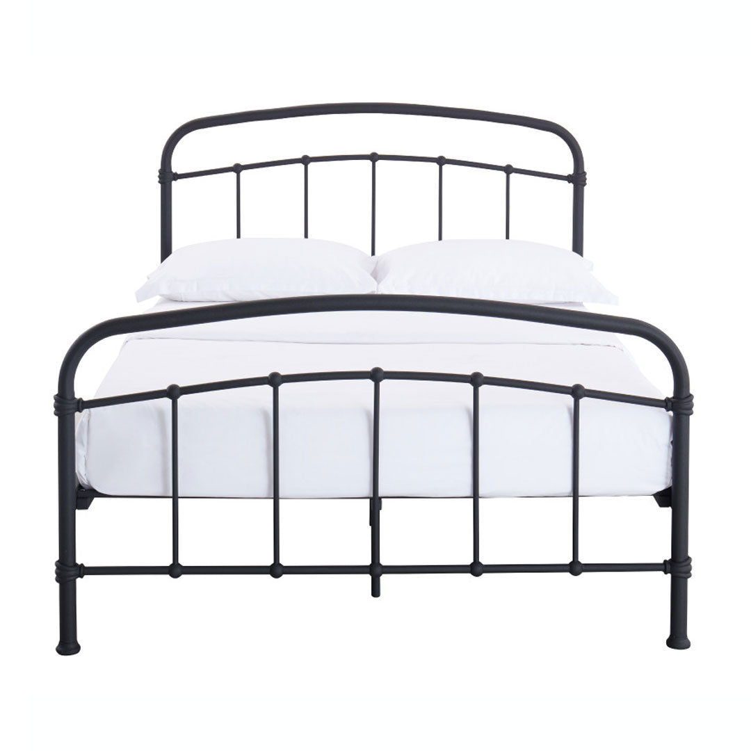 Halston Metal Bed Frame Black