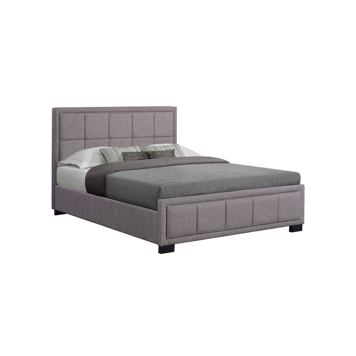 Hannover Grey Fabric Bed Frame