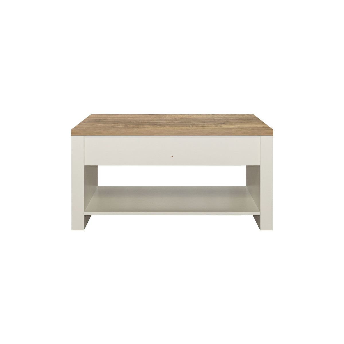 Highgate Cream & Oak 2 Drawer Coffee Table
