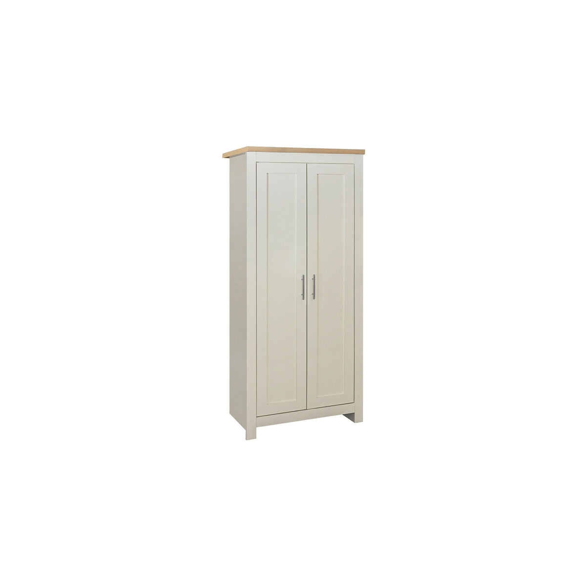 Highgate Cream & Oak 2 Door Wardrobe