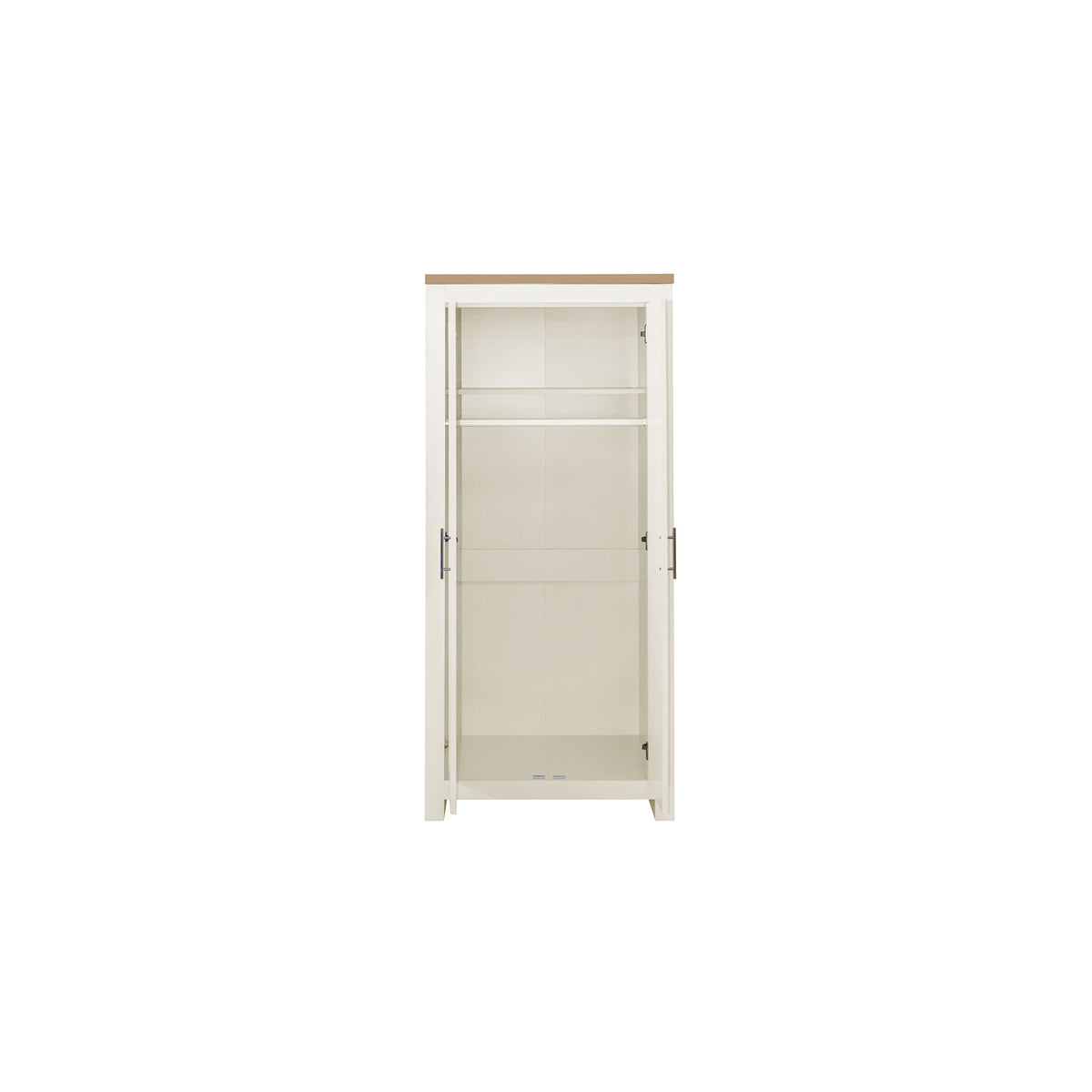 Highgate Cream & Oak 2 Door Wardrobe