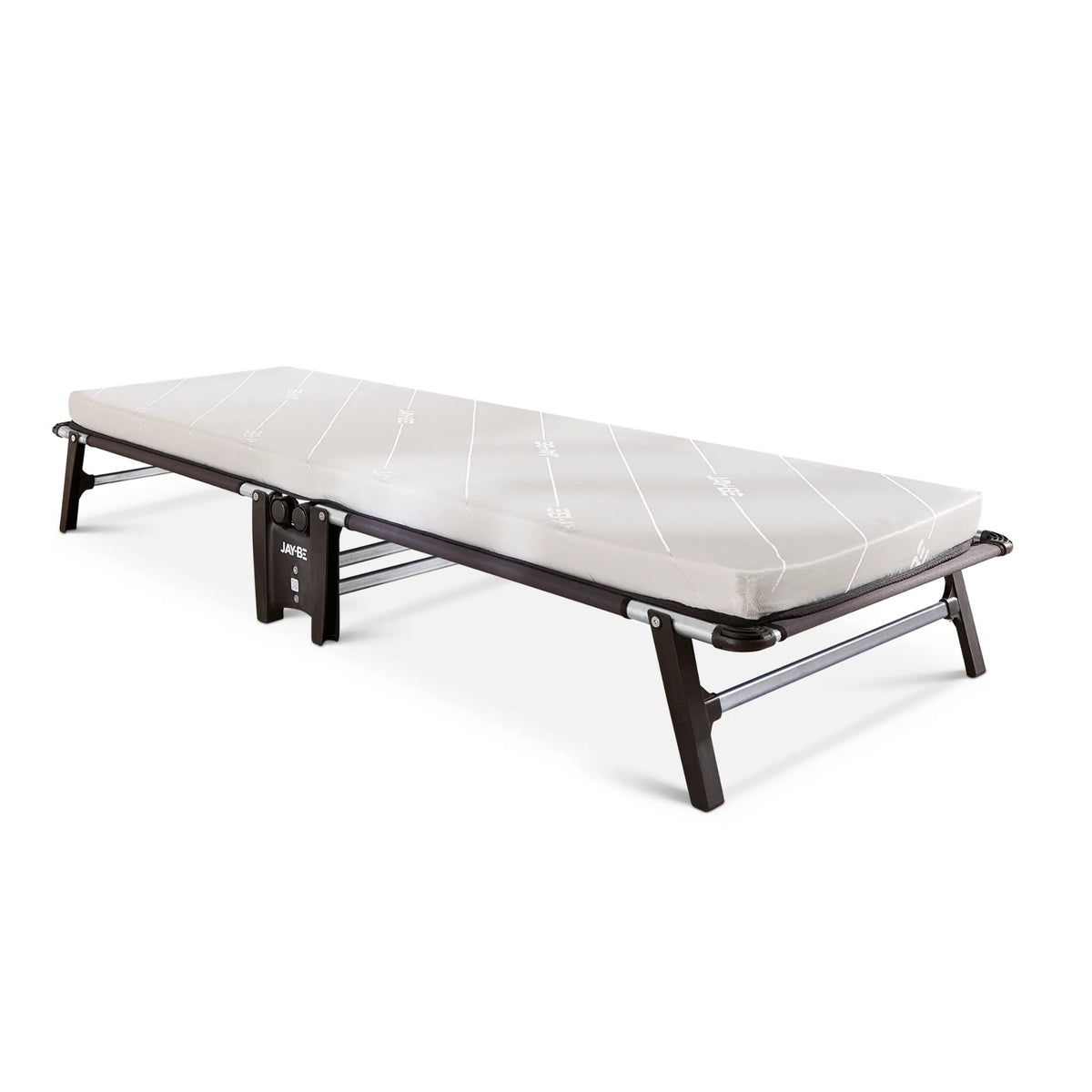 Hideaway Folding Bed with Comfort Mattress – studio shot, front three-quarter view