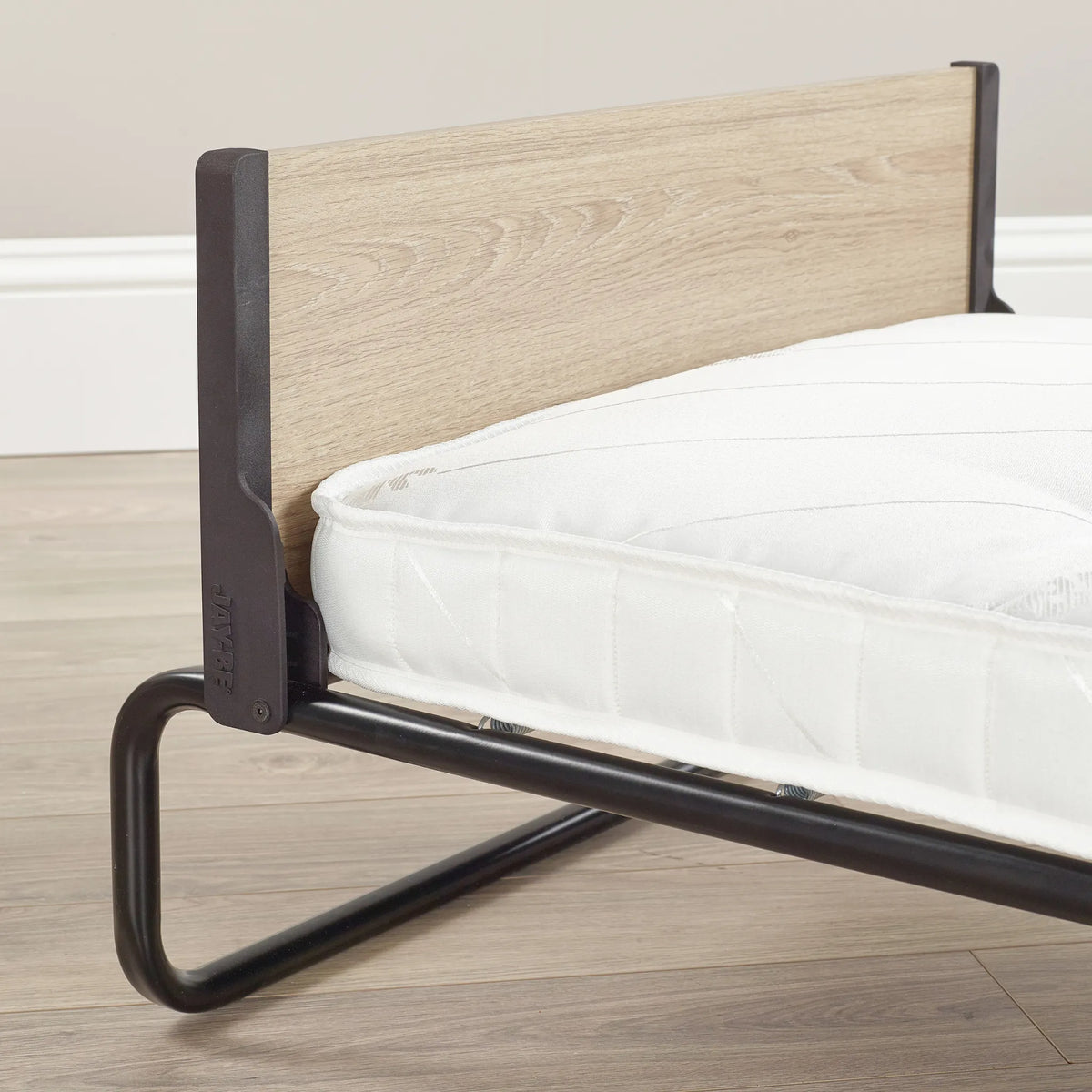 Revolution Folding Bed with Pocket Sprung Mattress – headboard detail close-up