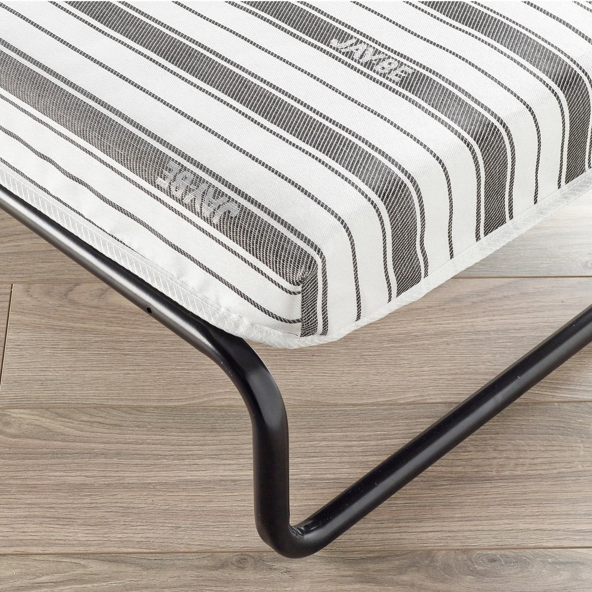 Revolution Folding Bed with Comfort Mattress – mattress and frame detail close-up