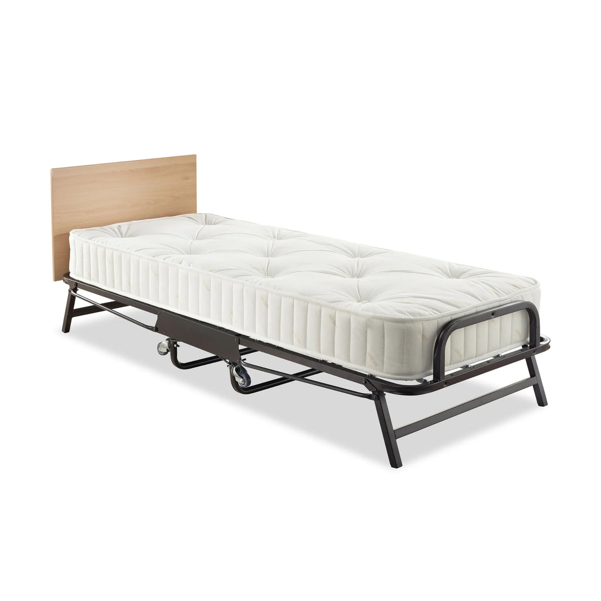 Crown Premier Folding Bed with Deep Sprung Mattress – front view