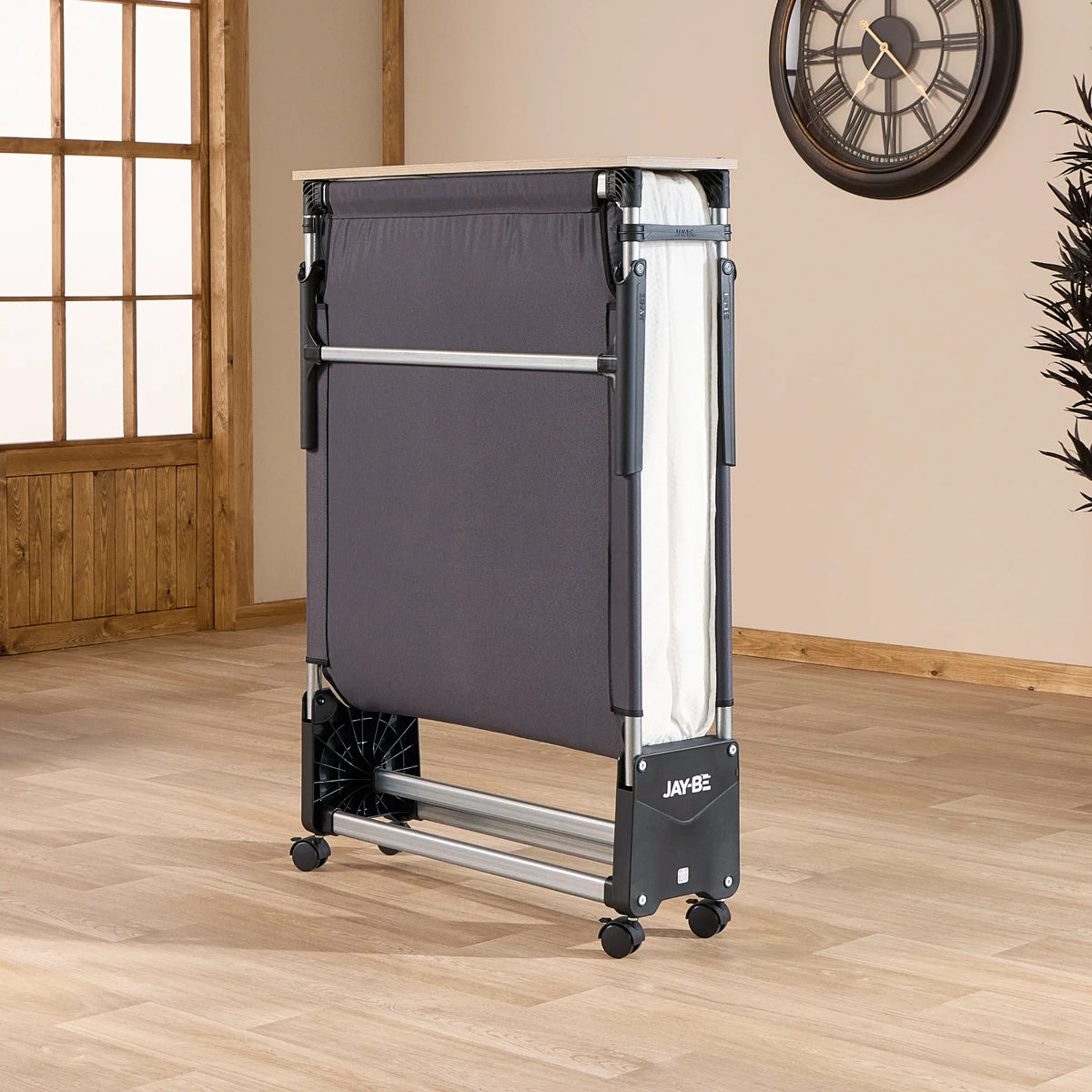 Visitor Folding Bed with Essential Mattress – folded position