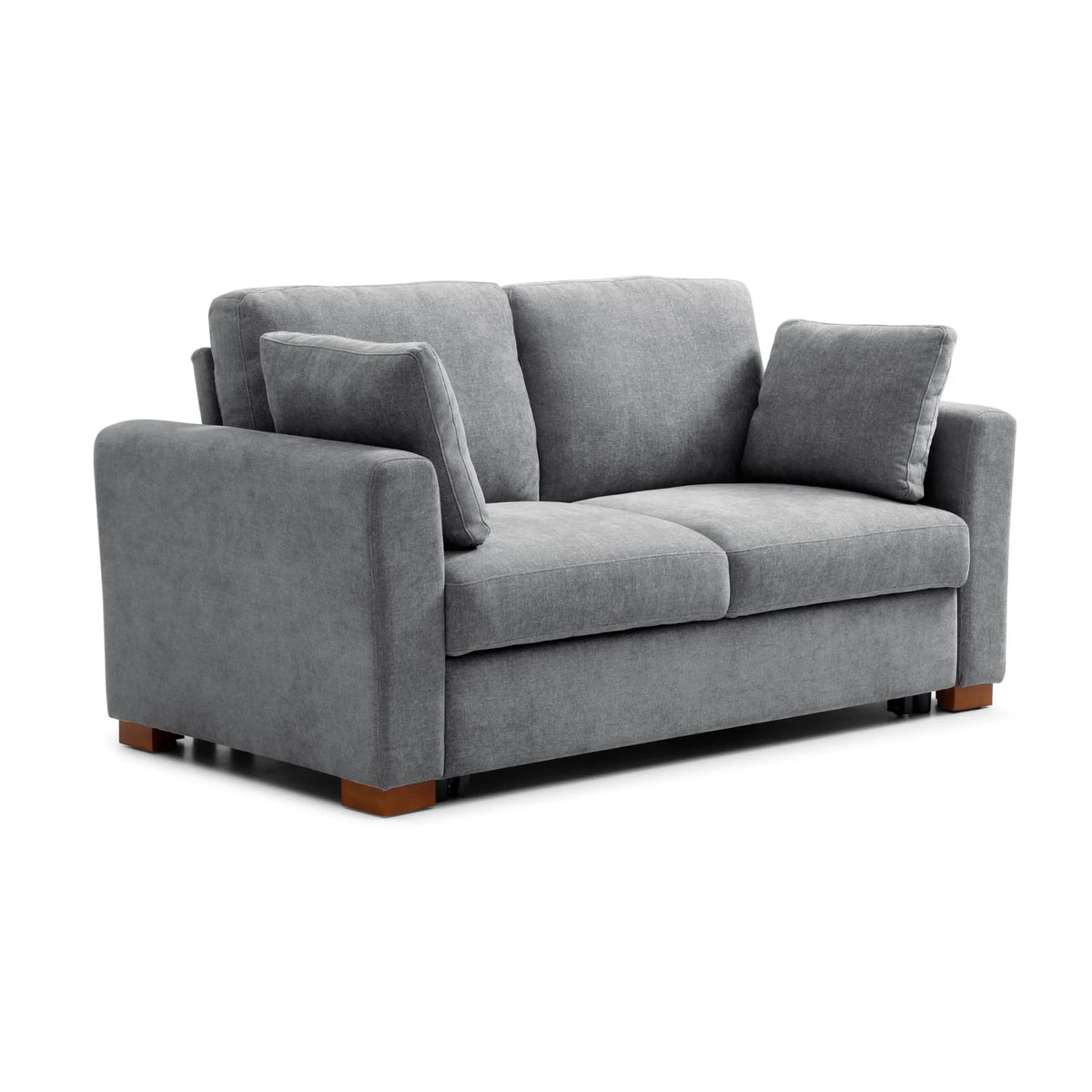 Sorrento Grey Sofa Bed – studio isolated view, versatile living room addition