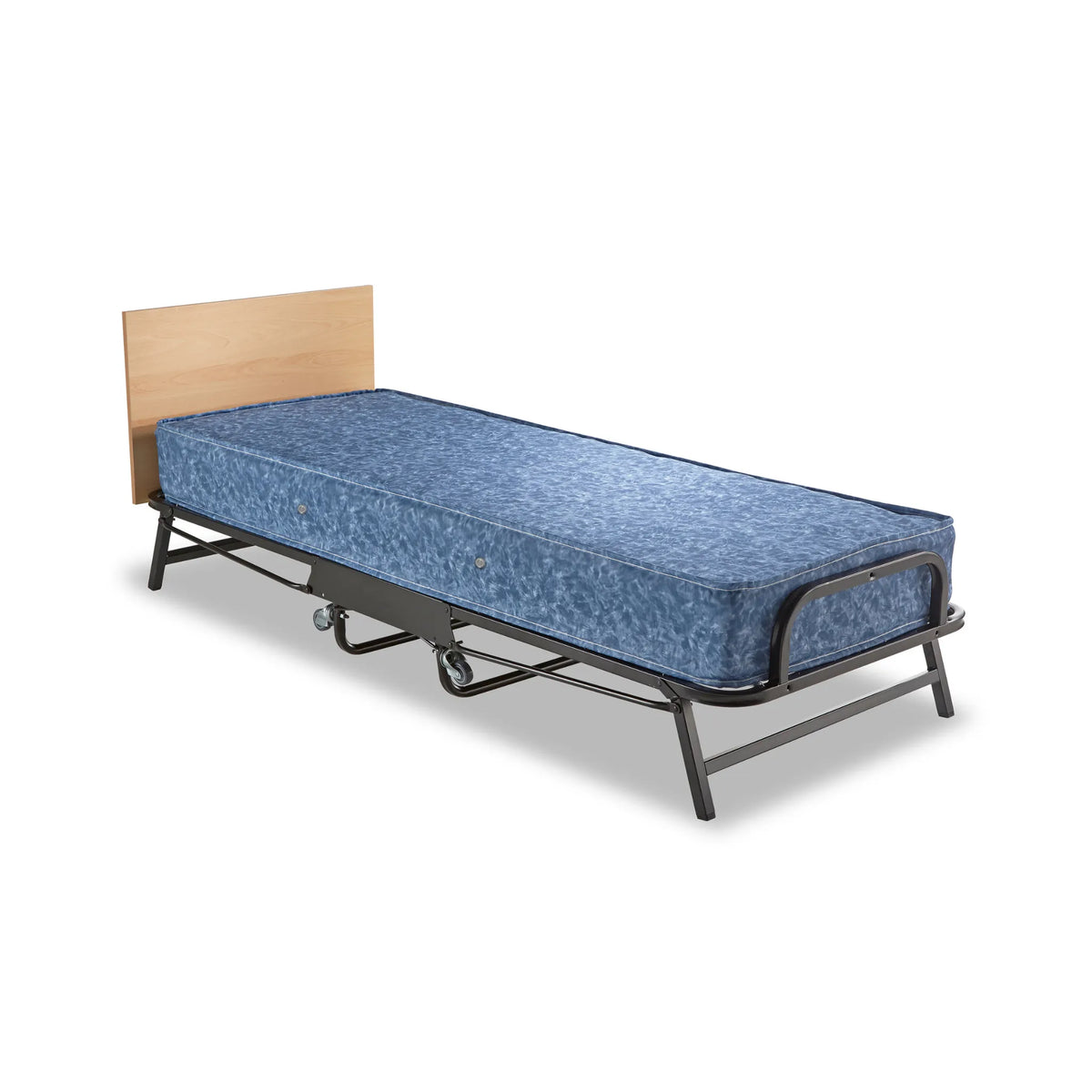 Crown Windermere Folding Bed with Waterproof Deep Mattress – front view