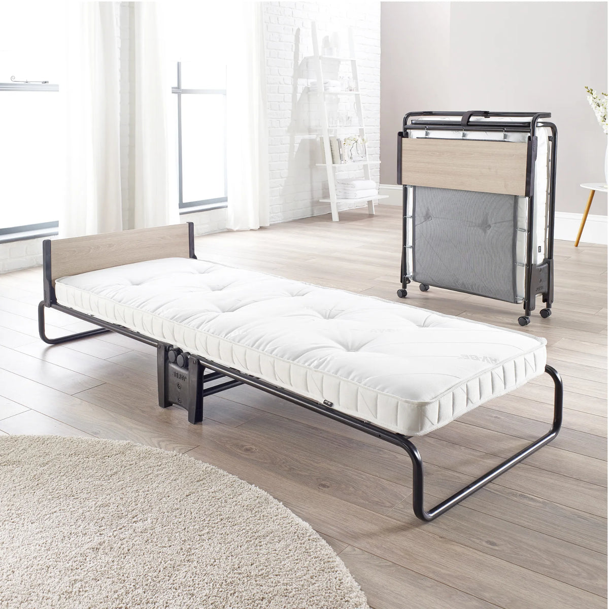 Revolution Folding Bed with Pocket Sprung Mattress – front view