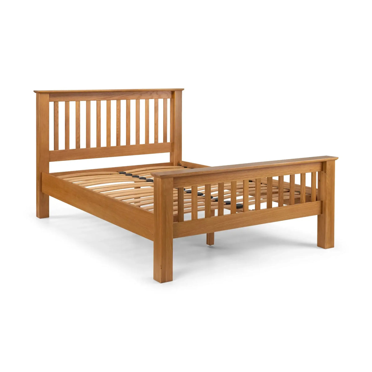 Amsterdam Oak Wooden High End Bed