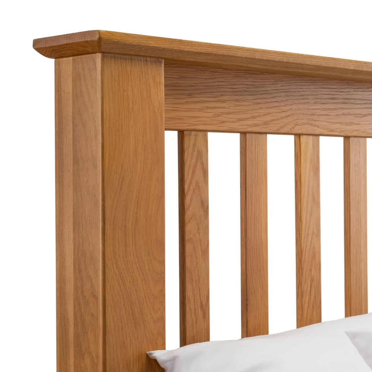 Amsterdam Oak Wooden High End Bed
