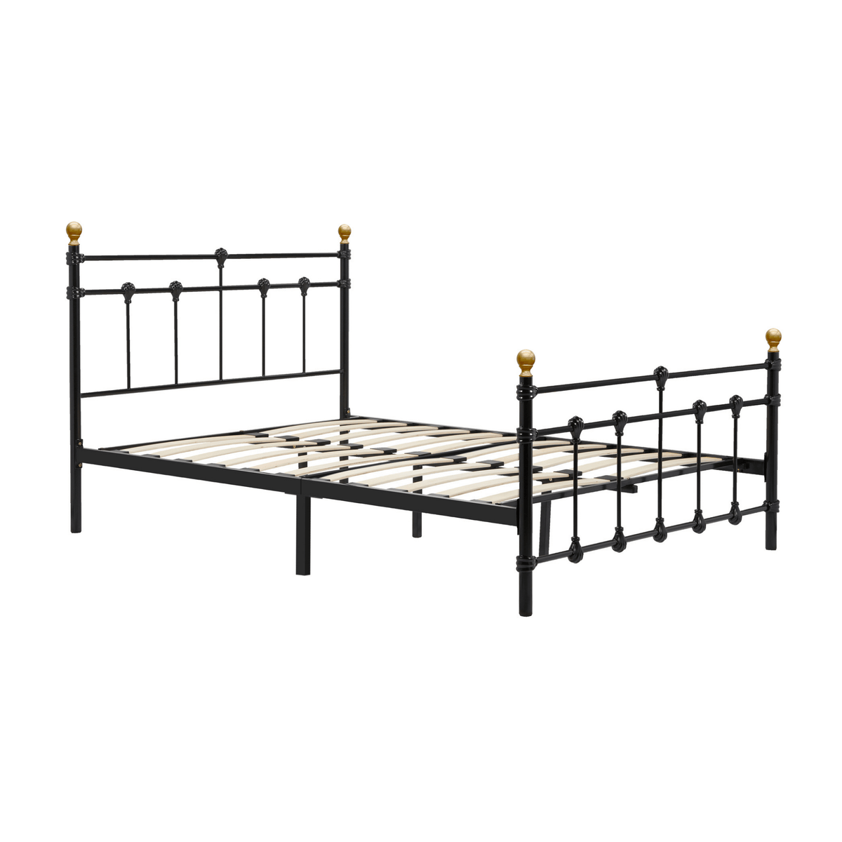 Atlas Black Metal Bed Frame