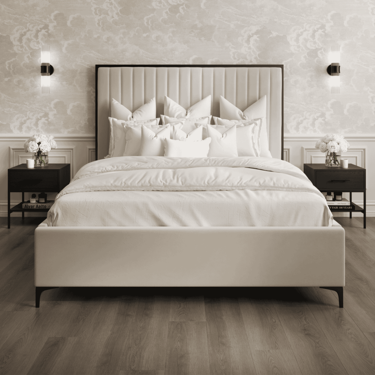 Berkeley Cream Bed Frame