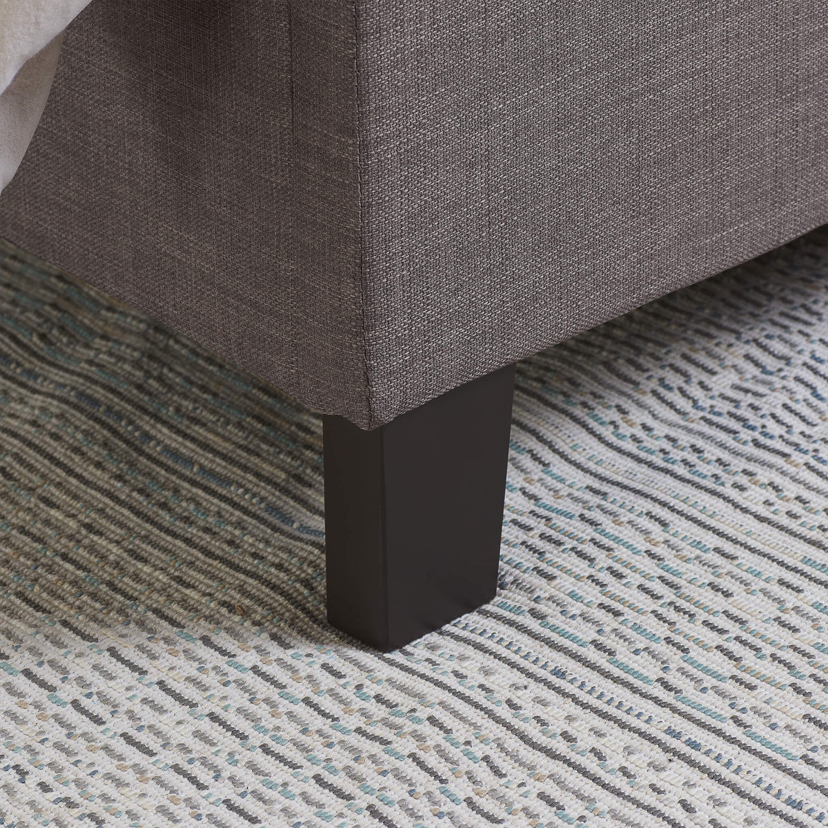 Berlin Grey Fabric Bed Frame