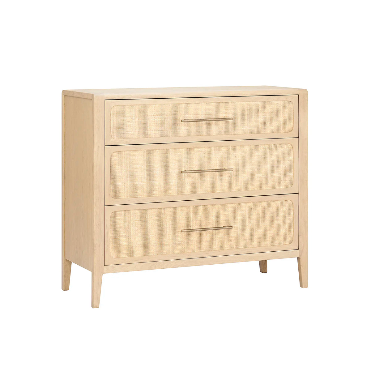 Casera Oak 3 Drawer Chest
