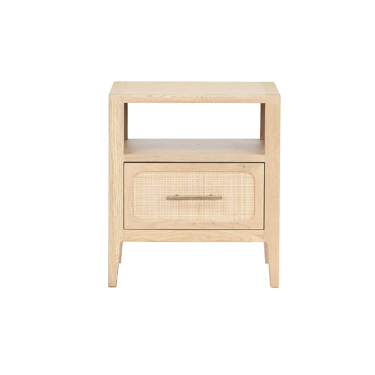 Casera Oak 1 Drawer Bedside Table