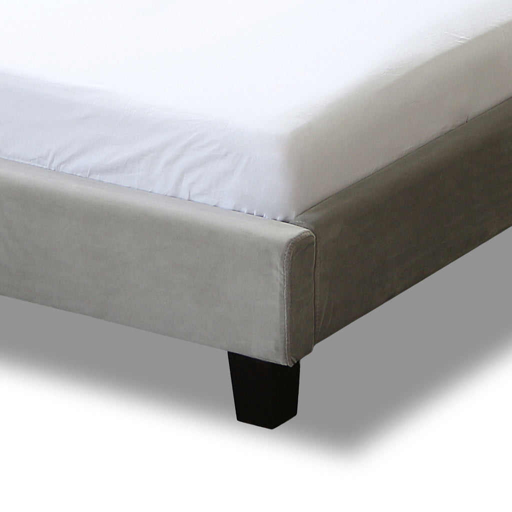 Chateaux bed foot silver