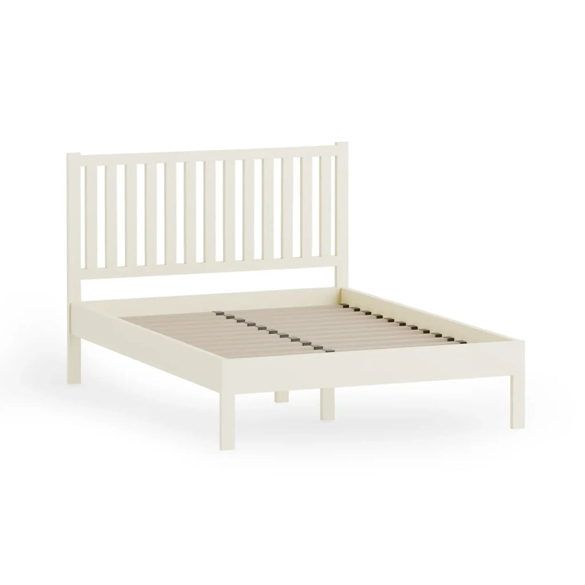 Coxmoor Ivory Wooden Bed