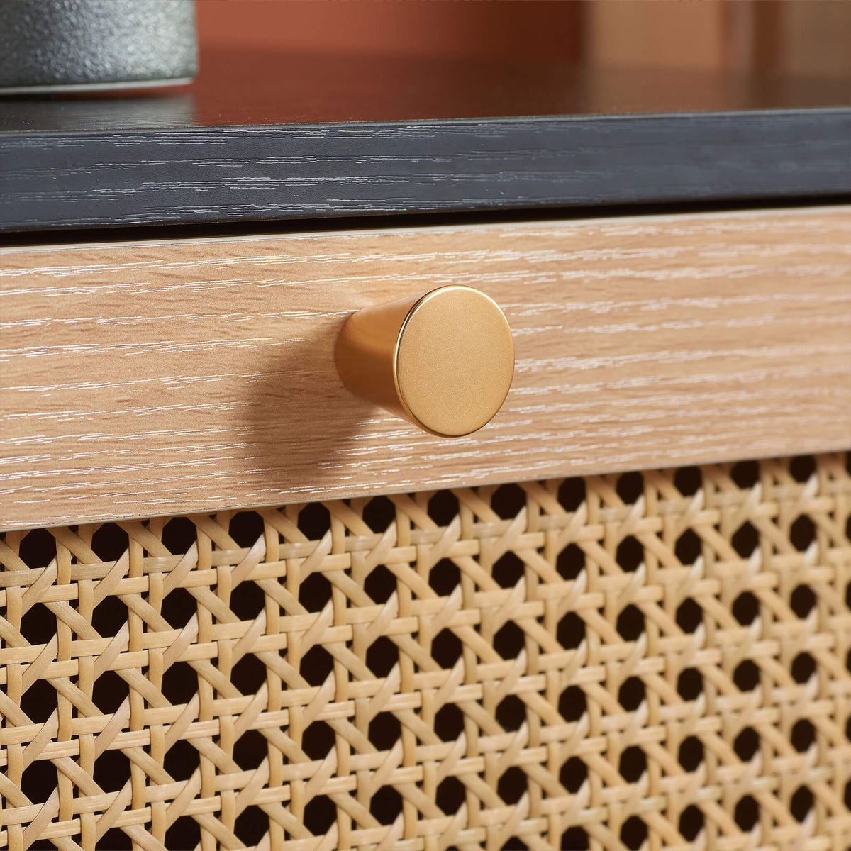 Croxley Drawer Chest Black Handle