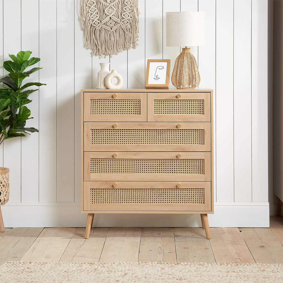 Croxley Drawer Chest Oak